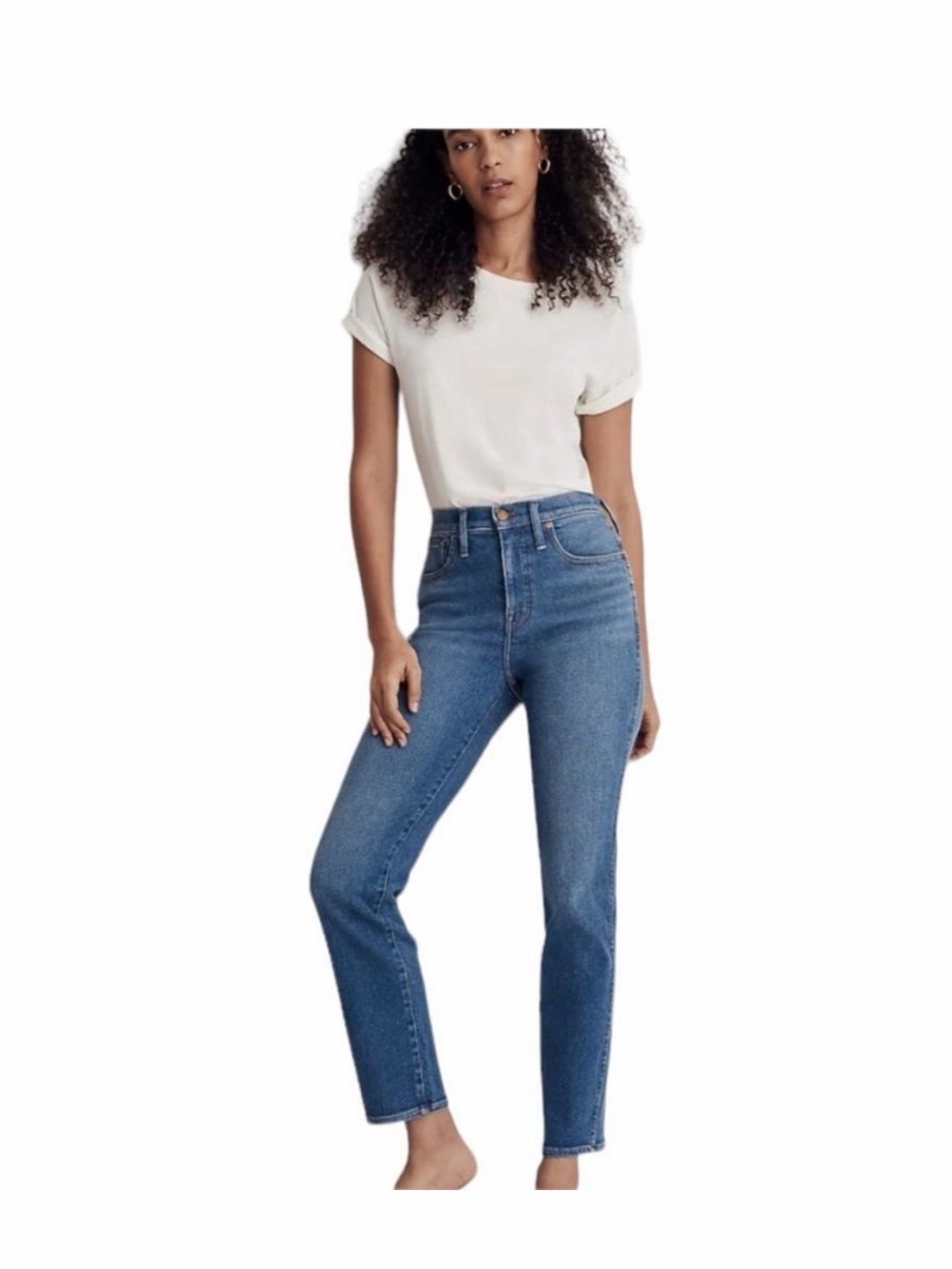 Madewell Jeans 23 Blue Stovepipe